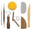 Bargain 9 pc. Pottery Tool Kit